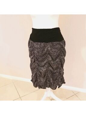Jurrealist skirt ,size Medium, black and gray. Gathered design. Made in …